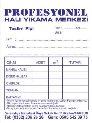 Taksi fişi pdf