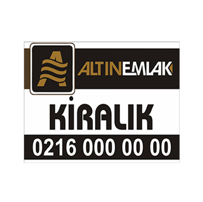 SATILIK / KİRALIK AFİŞ 70X100cm 10 ADET