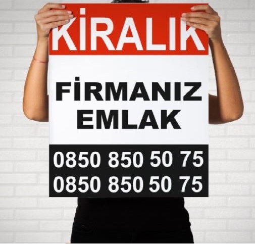 SATILIK / KİRALIK AFİŞ 50X70cm 10 ADET