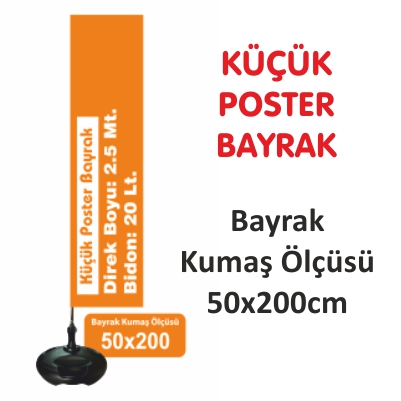 KÜÇÜK POSTER BAYRAK