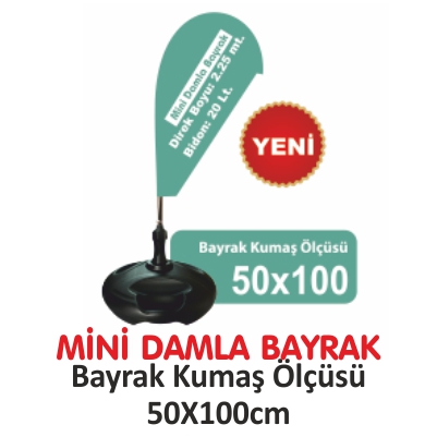 MİNİ DAMLA BAYRAK